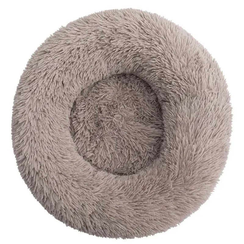 Cama redonda felpuda para pets -  Modelo 3
