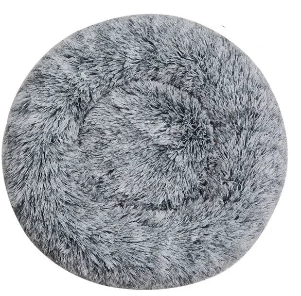 Cama redonda de pelúcia - Modelo 7